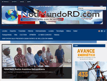 Tablet Screenshot of notimundord.com